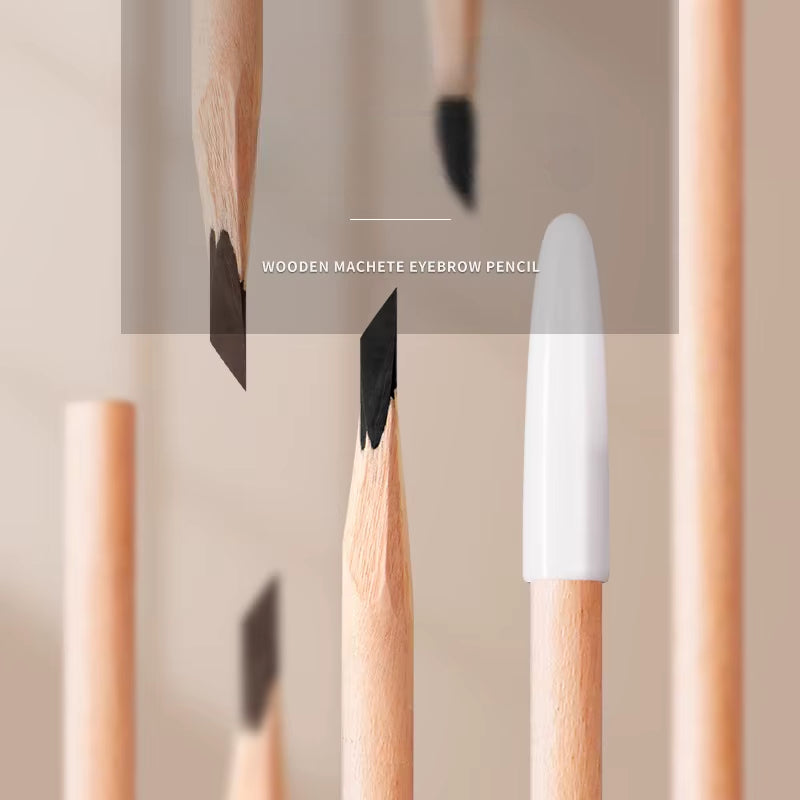 Waterproof Microblading Eyebrow Pencil – Long-Lasting Wooden Tattoo Brow Pen for Natural, Defined, Flawless Arches